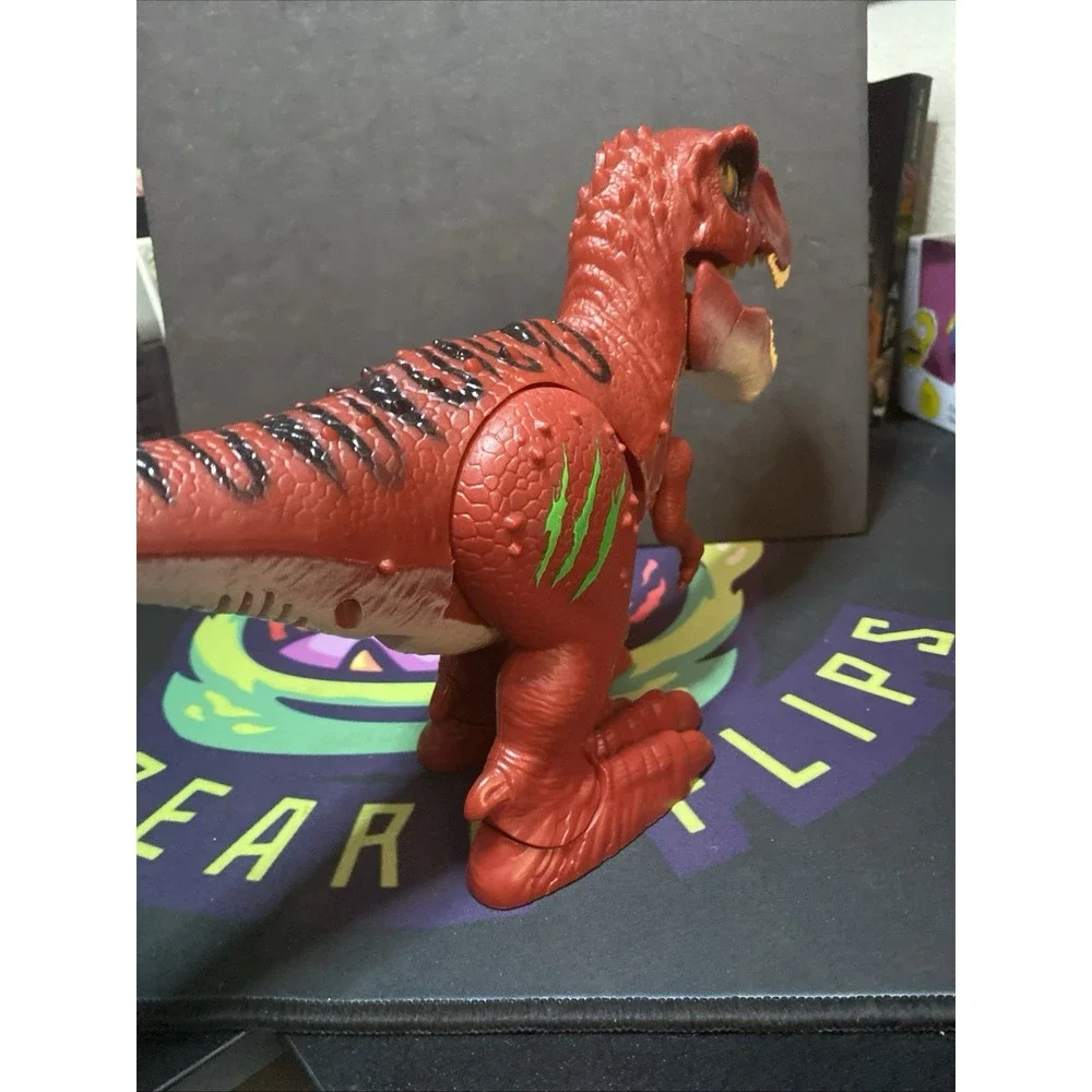 Zuru Robo Alive Walking Growling Red Tyrannosaurus Rex Robotic Dinosaur 12